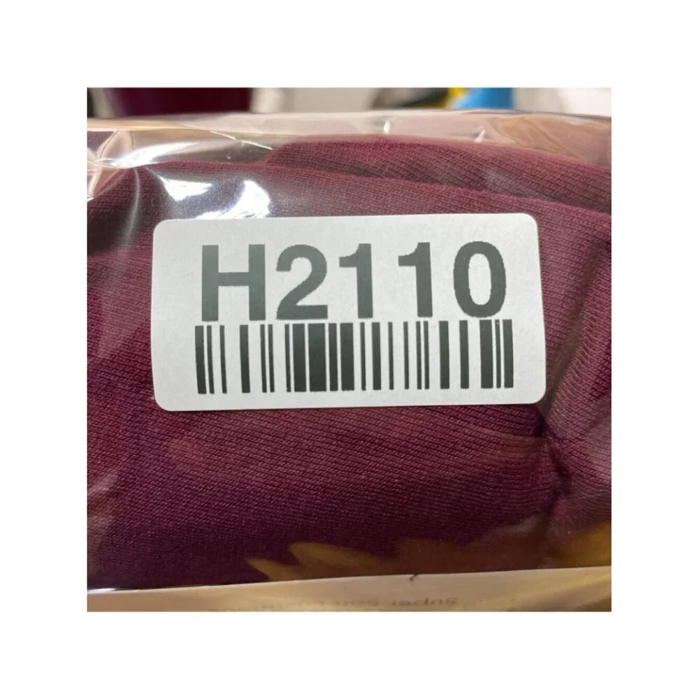 NWT Keith Haring Ladies' M Lounge Set Burgundy Soft Cotton Blend 2-Piece Set